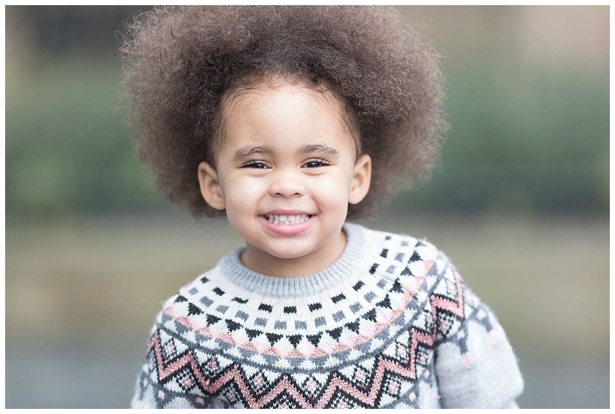 Relaxed outdoor kids photoshoot with adorable Amiyah